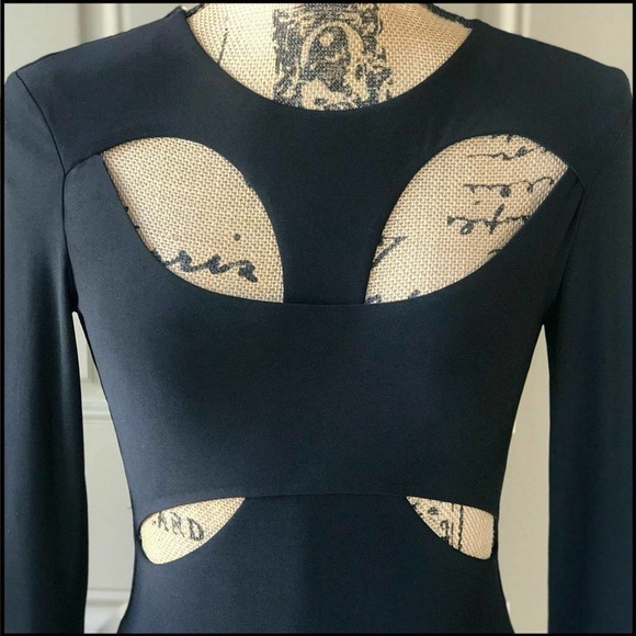 Princess Polly KENNIE Mini Dress Black - Picture 2 of 5